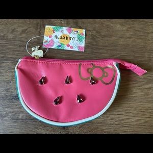 HELLO KITTY-Imported (NWT) RARE Watermelon Rhinestone Bag